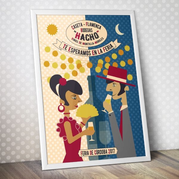 Cartel Feria Bodegas Hacho