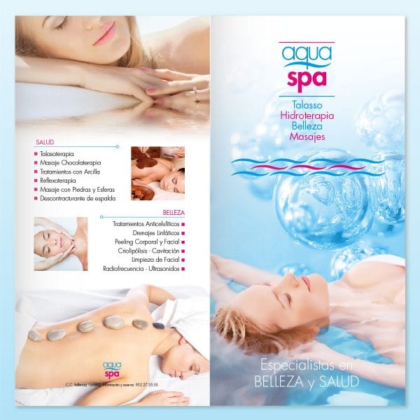 Diptico A  AquaSpa