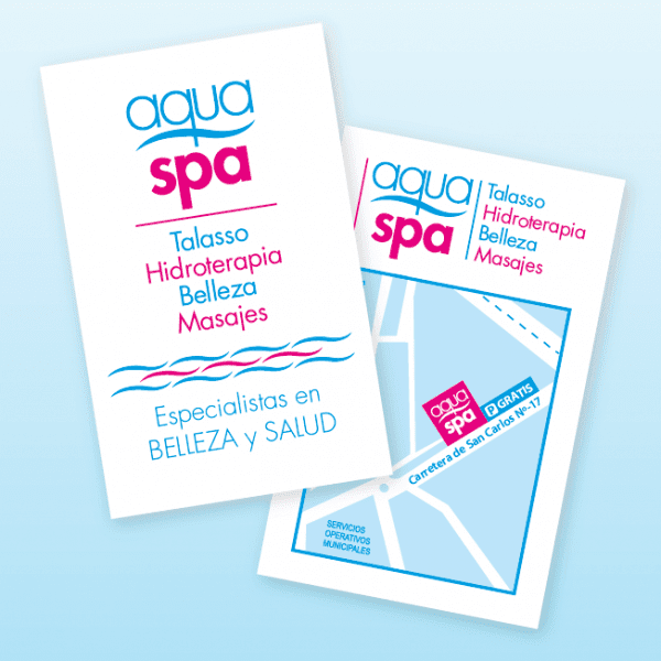 Tarjetas  AquaSpa
