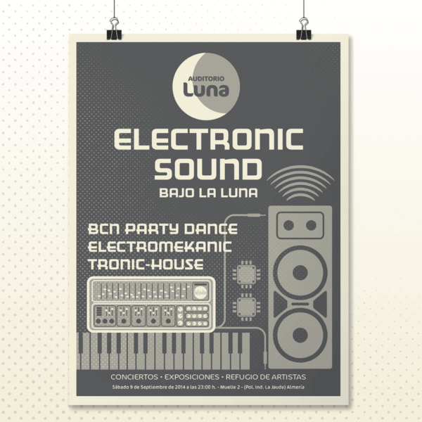 Cartel Auditorio Luna