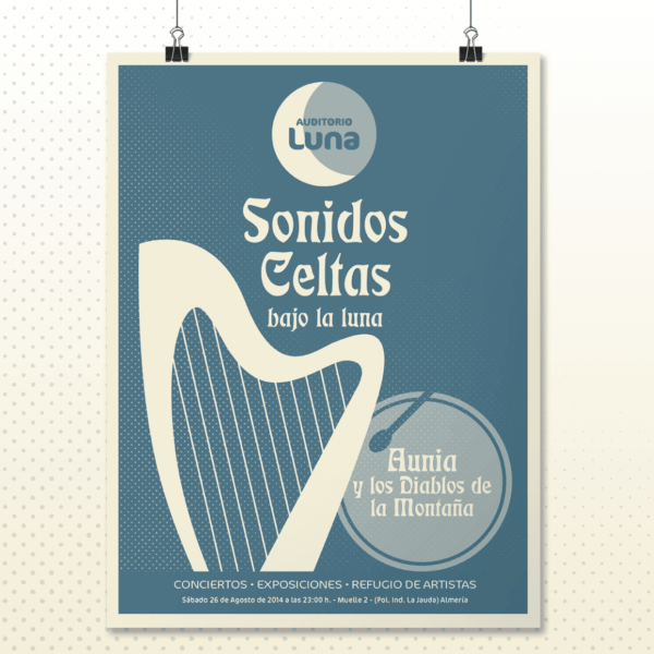 Cartel Auditorio Luna