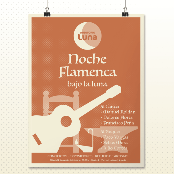 Cartel Auditorio Luna
