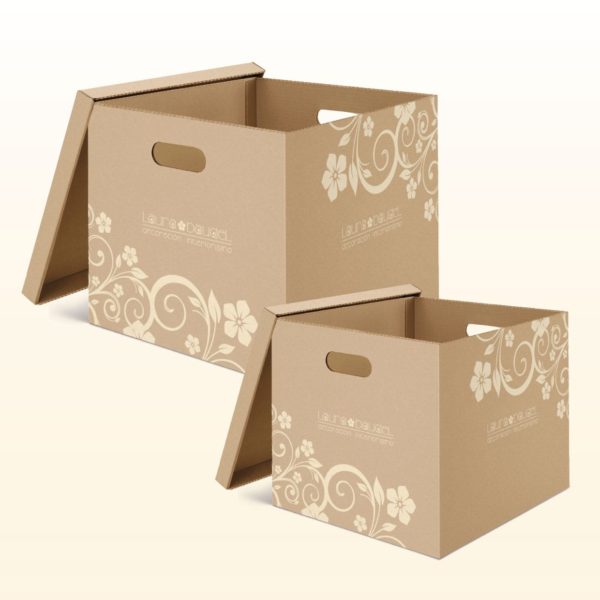 Cajas de cartón Laura Baudel