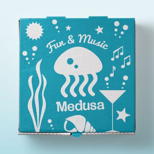Packging Pizza Medusa