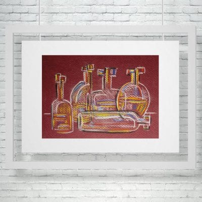 "De Cristal" (Pastel)
