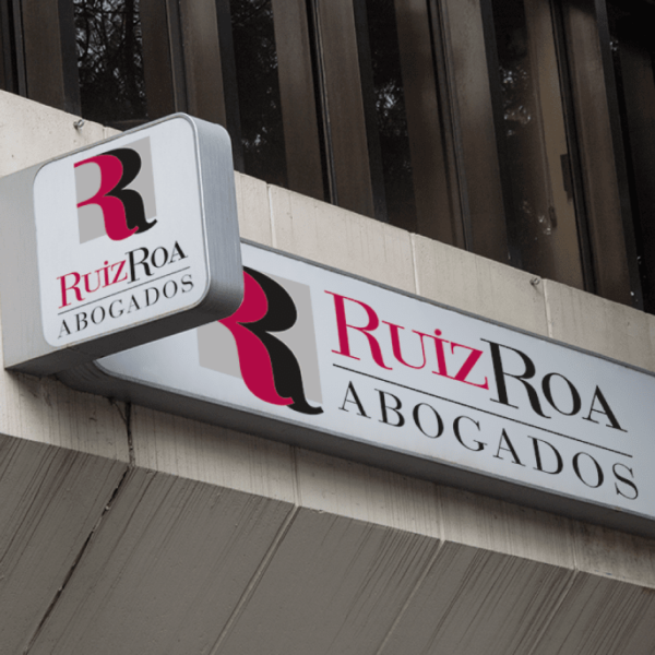 Rótulo luminoso Ruiz Abogados
